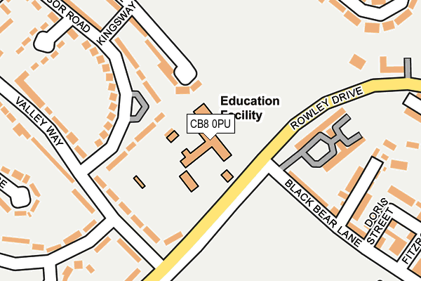 CB8 0PU map - OS OpenMap – Local (Ordnance Survey) CB8 0PU map - OS OpenMap – Local (Ordnance Survey)