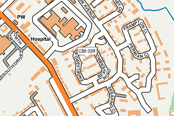 CB8 0SR map - OS OpenMap – Local (Ordnance Survey) CB8 0SR map - OS OpenMap – Local (Ordnance Survey)