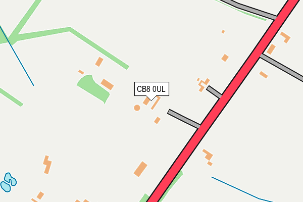 CB8 0UL map - OS OpenMap – Local (Ordnance Survey) CB8 0UL map - OS OpenMap – Local (Ordnance Survey)