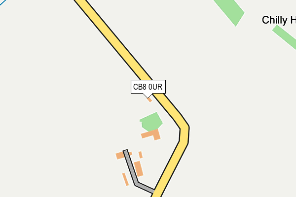 CB8 0UR map - OS OpenMap – Local (Ordnance Survey) CB8 0UR map - OS OpenMap – Local (Ordnance Survey)