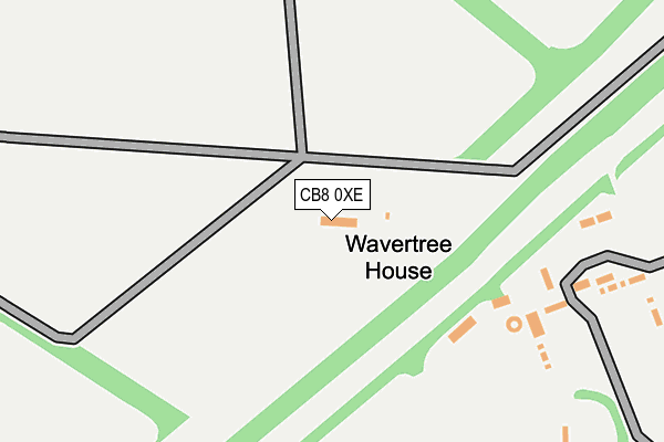 CB8 0XE map - OS OpenMap – Local (Ordnance Survey) CB8 0XE map - OS OpenMap – Local (Ordnance Survey)