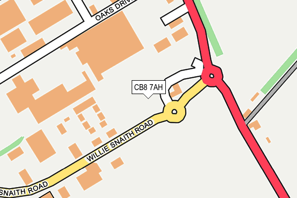 CB8 7AH map - OS OpenMap – Local (Ordnance Survey) CB8 7AH map - OS OpenMap – Local (Ordnance Survey)