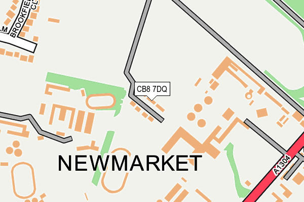CB8 7DQ map - OS OpenMap – Local (Ordnance Survey) CB8 7DQ map - OS OpenMap – Local (Ordnance Survey)