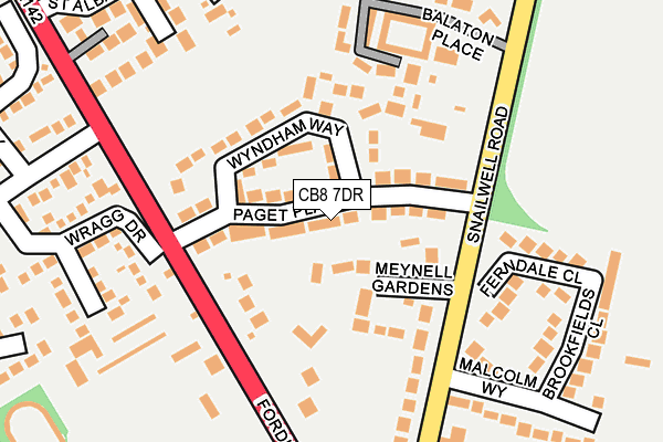 CB8 7DR map - OS OpenMap – Local (Ordnance Survey) CB8 7DR map - OS OpenMap – Local (Ordnance Survey)