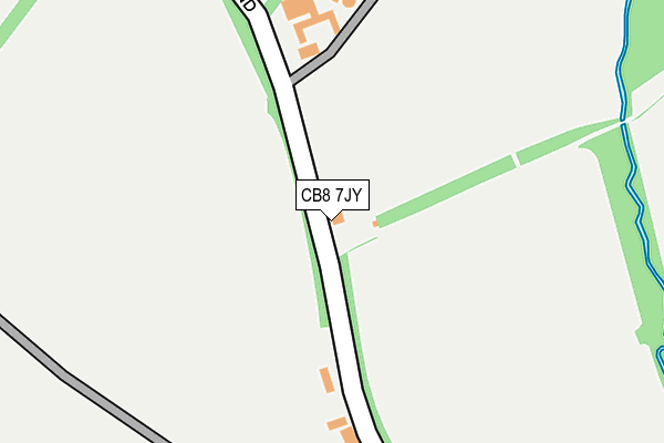 CB8 7JY map - OS OpenMap – Local (Ordnance Survey) CB8 7JY map - OS OpenMap – Local (Ordnance Survey)