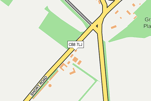 CB8 7LJ map - OS OpenMap – Local (Ordnance Survey) CB8 7LJ map - OS OpenMap – Local (Ordnance Survey)
