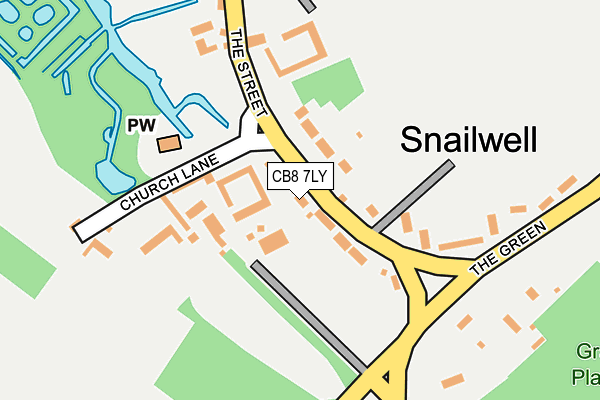CB8 7LY map - OS OpenMap – Local (Ordnance Survey) CB8 7LY map - OS OpenMap – Local (Ordnance Survey)
