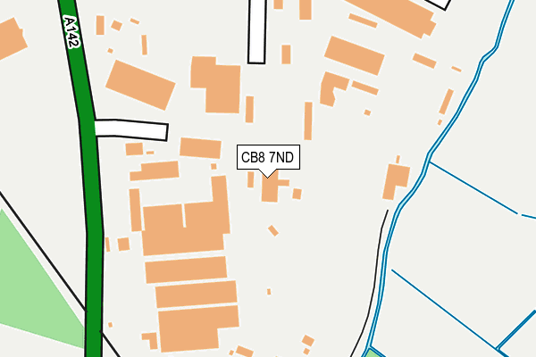 CB8 7ND map - OS OpenMap – Local (Ordnance Survey) CB8 7ND map - OS OpenMap – Local (Ordnance Survey)