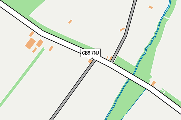 CB8 7NJ map - OS OpenMap – Local (Ordnance Survey) CB8 7NJ map - OS OpenMap – Local (Ordnance Survey)