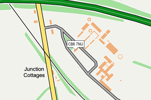 CB8 7NU map - OS OpenMap – Local (Ordnance Survey) CB8 7NU map - OS OpenMap – Local (Ordnance Survey)