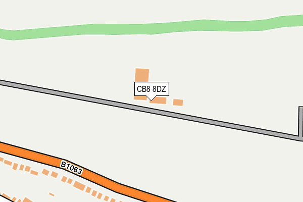 CB8 8DZ map - OS OpenMap – Local (Ordnance Survey) CB8 8DZ map - OS OpenMap – Local (Ordnance Survey)