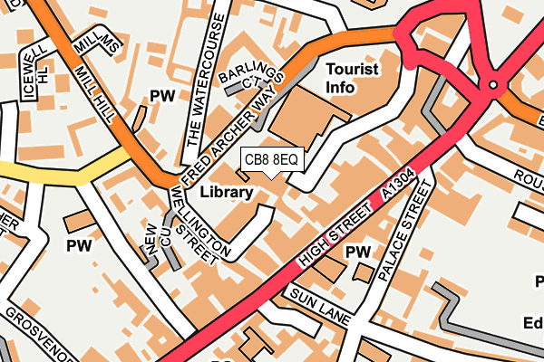 CB8 8EQ map - OS OpenMap – Local (Ordnance Survey) CB8 8EQ map - OS OpenMap – Local (Ordnance Survey)