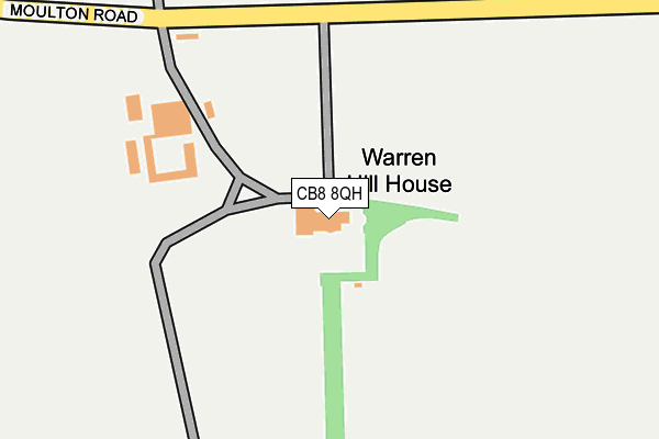 CB8 8QH map - OS OpenMap – Local (Ordnance Survey) CB8 8QH map - OS OpenMap – Local (Ordnance Survey)