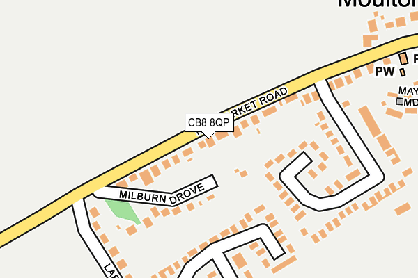 CB8 8QP map - OS OpenMap – Local (Ordnance Survey) CB8 8QP map - OS OpenMap – Local (Ordnance Survey)