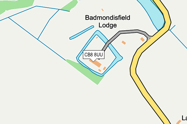 CB8 8UU map - OS OpenMap – Local (Ordnance Survey) CB8 8UU map - OS OpenMap – Local (Ordnance Survey)