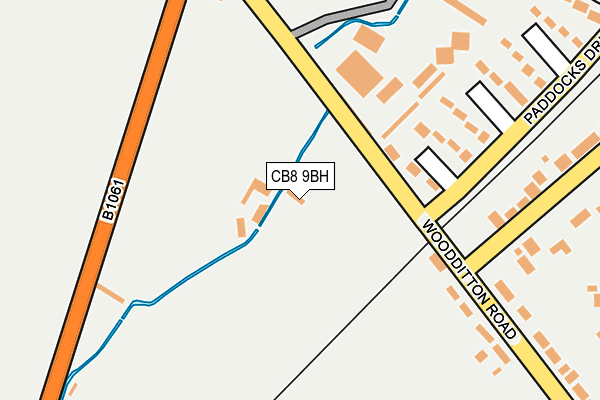 CB8 9BH map - OS OpenMap – Local (Ordnance Survey) CB8 9BH map - OS OpenMap – Local (Ordnance Survey)