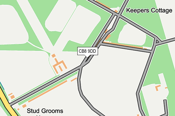 CB8 9DD map - OS OpenMap – Local (Ordnance Survey) CB8 9DD map - OS OpenMap – Local (Ordnance Survey)