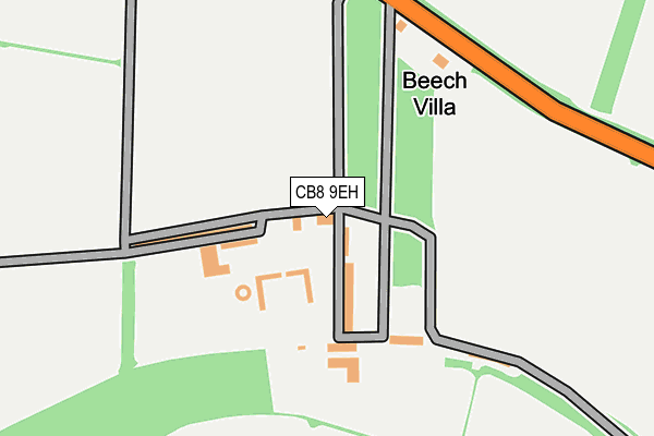 CB8 9EH map - OS OpenMap – Local (Ordnance Survey) CB8 9EH map - OS OpenMap – Local (Ordnance Survey)