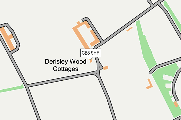 CB8 9HF map - OS OpenMap – Local (Ordnance Survey) CB8 9HF map - OS OpenMap – Local (Ordnance Survey)