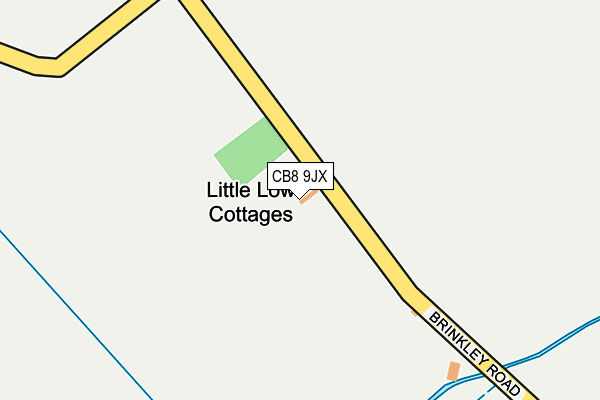 CB8 9JX map - OS OpenMap – Local (Ordnance Survey) CB8 9JX map - OS OpenMap – Local (Ordnance Survey)