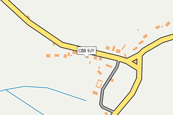 CB8 9JY map - OS OpenMap – Local (Ordnance Survey) CB8 9JY map - OS OpenMap – Local (Ordnance Survey)