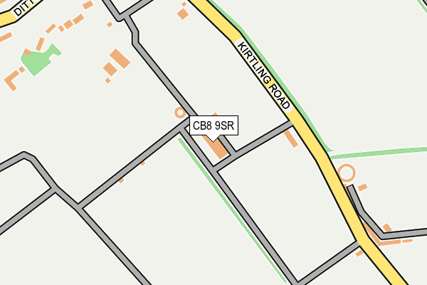 CB8 9SR map - OS OpenMap – Local (Ordnance Survey) CB8 9SR map - OS OpenMap – Local (Ordnance Survey)