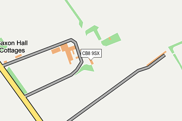 CB8 9SX map - OS OpenMap – Local (Ordnance Survey) CB8 9SX map - OS OpenMap – Local (Ordnance Survey)