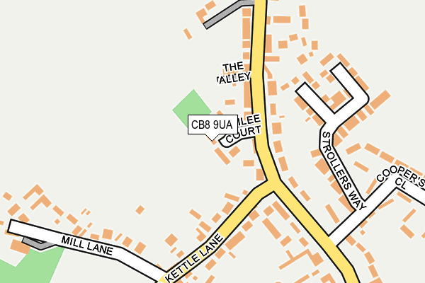 CB8 9UA map - OS OpenMap – Local (Ordnance Survey) CB8 9UA map - OS OpenMap – Local (Ordnance Survey)