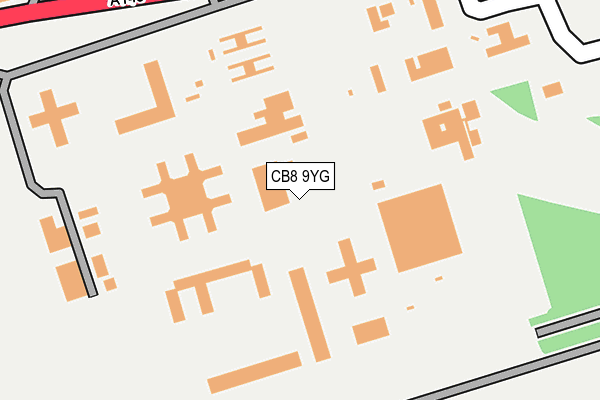 CB8 9YG map - OS OpenMap – Local (Ordnance Survey) CB8 9YG map - OS OpenMap – Local (Ordnance Survey)