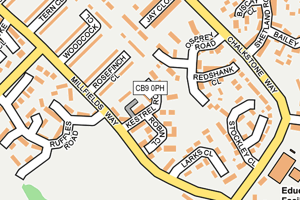 CB9 0PH map - OS OpenMap – Local (Ordnance Survey) CB9 0PH map - OS OpenMap – Local (Ordnance Survey)