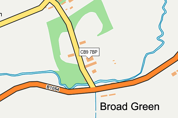 CB9 7BP map - OS OpenMap – Local (Ordnance Survey) CB9 7BP map - OS OpenMap – Local (Ordnance Survey)