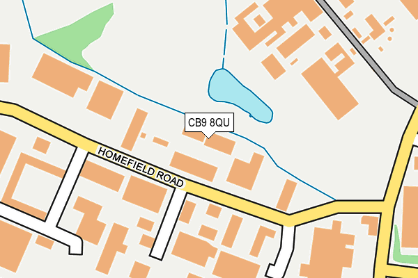 CB9 8QU map - OS OpenMap – Local (Ordnance Survey) CB9 8QU map - OS OpenMap – Local (Ordnance Survey)