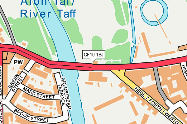CF10 1BJ map - OS OpenMap – Local (Ordnance Survey) CF10 1BJ map - OS OpenMap – Local (Ordnance Survey)