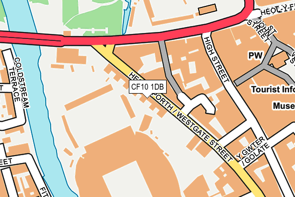 CF10 1DB map - OS OpenMap – Local (Ordnance Survey) CF10 1DB map - OS OpenMap – Local (Ordnance Survey)