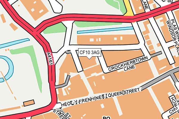 CF10 3AG map - OS OpenMap – Local (Ordnance Survey) CF10 3AG map - OS OpenMap – Local (Ordnance Survey)