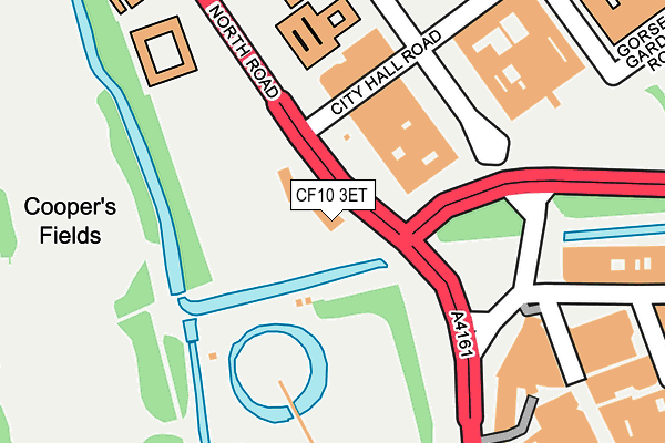 CF10 3ET map - OS OpenMap – Local (Ordnance Survey) CF10 3ET map - OS OpenMap – Local (Ordnance Survey)