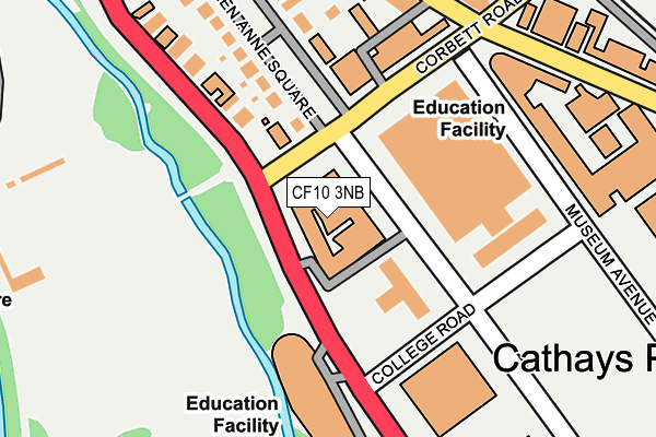 CF10 3NB map - OS OpenMap – Local (Ordnance Survey) CF10 3NB map - OS OpenMap – Local (Ordnance Survey)