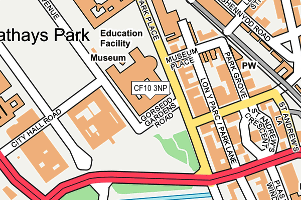 CF10 3NP map - OS OpenMap – Local (Ordnance Survey) CF10 3NP map - OS OpenMap – Local (Ordnance Survey)