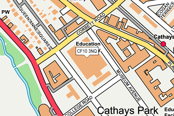 CF10 3NQ map - OS OpenMap – Local (Ordnance Survey) CF10 3NQ map - OS OpenMap – Local (Ordnance Survey)
