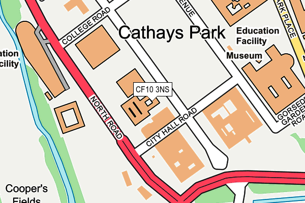 CF10 3NS map - OS OpenMap – Local (Ordnance Survey) CF10 3NS map - OS OpenMap – Local (Ordnance Survey)