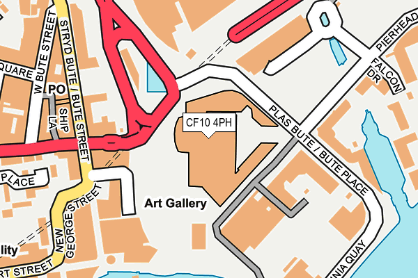 CF10 4PH map - OS OpenMap – Local (Ordnance Survey) CF10 4PH map - OS OpenMap – Local (Ordnance Survey)
