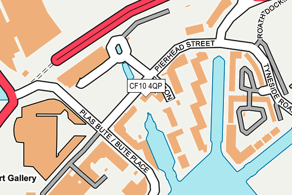 CF10 4QP map - OS OpenMap – Local (Ordnance Survey) CF10 4QP map - OS OpenMap – Local (Ordnance Survey)