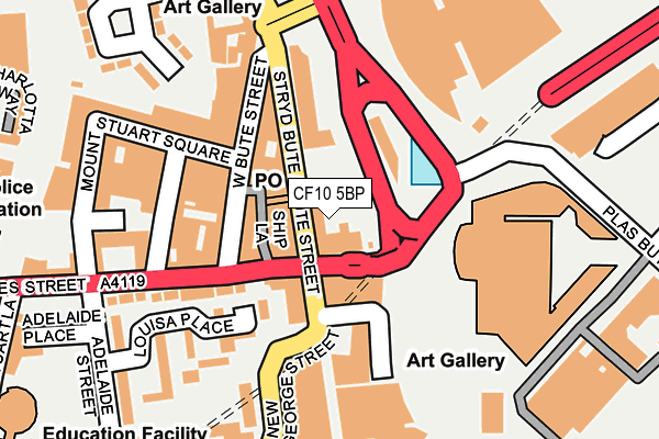 CF10 5BP map - OS OpenMap – Local (Ordnance Survey) CF10 5BP map - OS OpenMap – Local (Ordnance Survey)