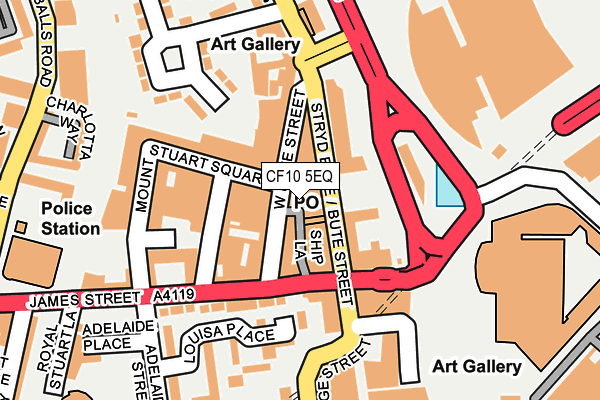 CF10 5EQ map - OS OpenMap – Local (Ordnance Survey) CF10 5EQ map - OS OpenMap – Local (Ordnance Survey)