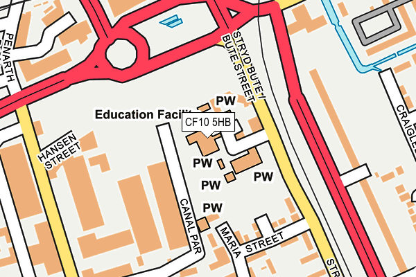 CF10 5HB map - OS OpenMap – Local (Ordnance Survey) CF10 5HB map - OS OpenMap – Local (Ordnance Survey)