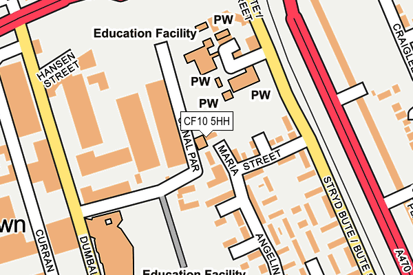CF10 5HH map - OS OpenMap – Local (Ordnance Survey) CF10 5HH map - OS OpenMap – Local (Ordnance Survey)