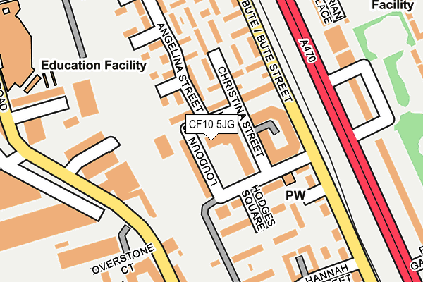 CF10 5JG map - OS OpenMap – Local (Ordnance Survey) CF10 5JG map - OS OpenMap – Local (Ordnance Survey)