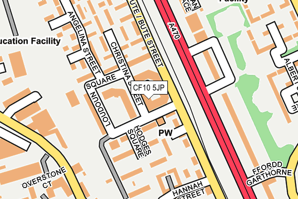 CF10 5JP map - OS OpenMap – Local (Ordnance Survey) CF10 5JP map - OS OpenMap – Local (Ordnance Survey)