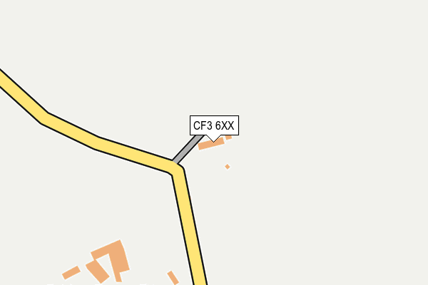 CF3 6XX map - OS OpenMap – Local (Ordnance Survey) CF3 6XX map - OS OpenMap – Local (Ordnance Survey)