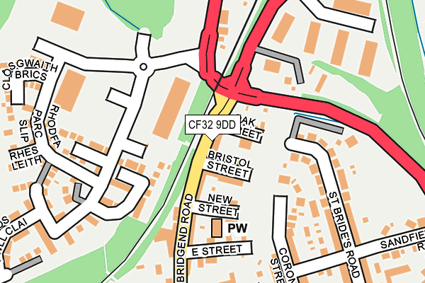 CF32 9DD map - OS OpenMap – Local (Ordnance Survey) CF32 9DD map - OS OpenMap – Local (Ordnance Survey)
